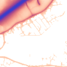 Daytime road noise heatmap for BS16 1TU