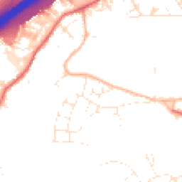 Daytime road noise heatmap for BS16 1UP