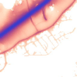 Daytime road noise heatmap for BS16 1YT
