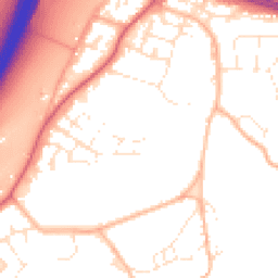 Daytime road noise heatmap for BS16 2FQ