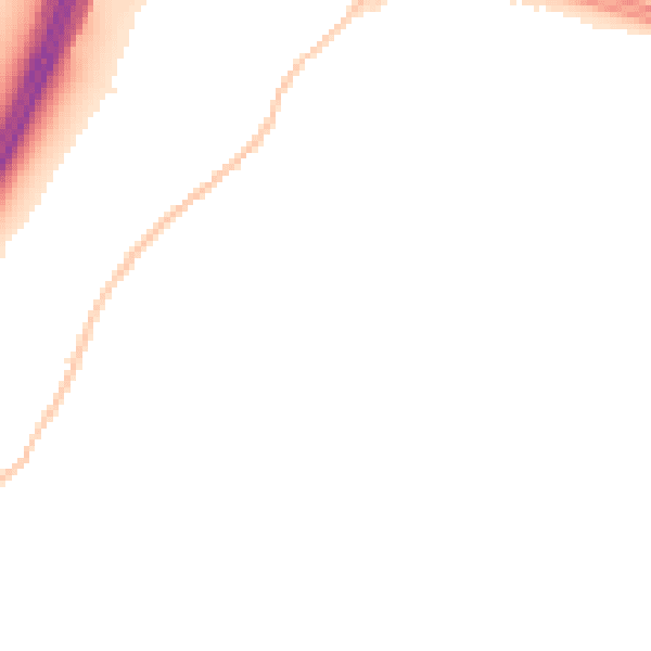Night-time road noise heatmap for BS16 2FQ