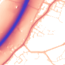 Daytime road noise heatmap for BS16 2FZ