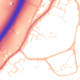 Daytime road noise heatmap for BS16 2GB