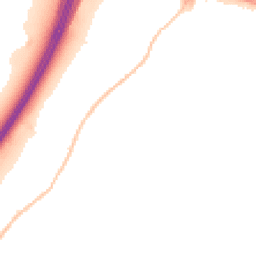 Night-time road noise heatmap for BS16 2GE