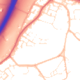 Daytime road noise heatmap for BS16 2GF