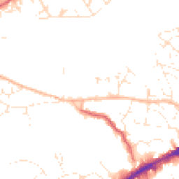 Daytime road noise heatmap for BS16 2GZ