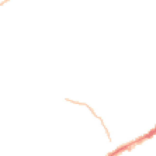 Night-time road noise heatmap for BS16 2JT