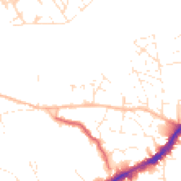 Daytime road noise heatmap for BS16 2JU