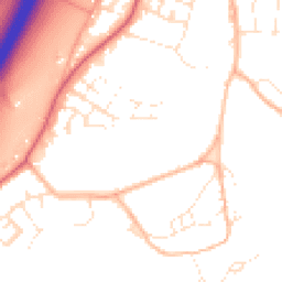 Daytime road noise heatmap for BS16 2RZ