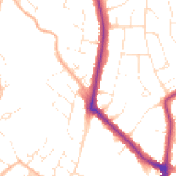 Daytime road noise heatmap for BS16 2SG
