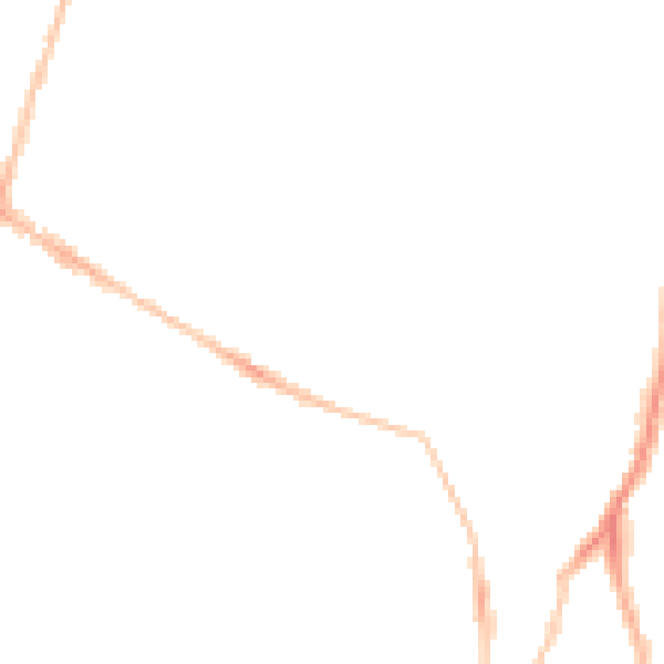Night-time road noise heatmap for BS16 4EY