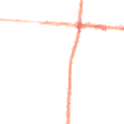 Night-time road noise heatmap for BS16 4NP