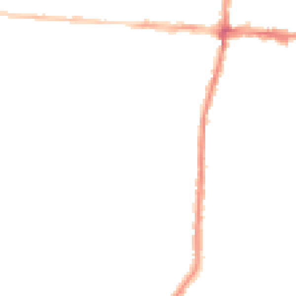 Night-time road noise heatmap for BS16 4PX