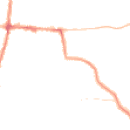 Night-time road noise heatmap for BS16 4SD