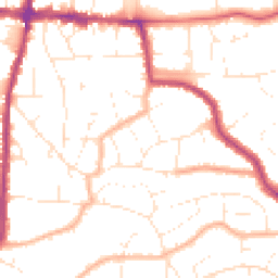 Daytime road noise heatmap for BS16 4SJ
