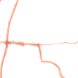 Night-time road noise heatmap for BS16 5LB