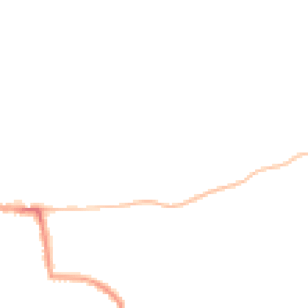 Night-time road noise heatmap for BS16 5QS