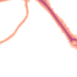 Night-time road noise heatmap for BS16 6DJ