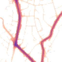Daytime road noise heatmap for BS16 6DU