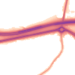 Night-time road noise heatmap for BS16 6RP
