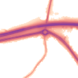 Night-time road noise heatmap for BS16 6RW