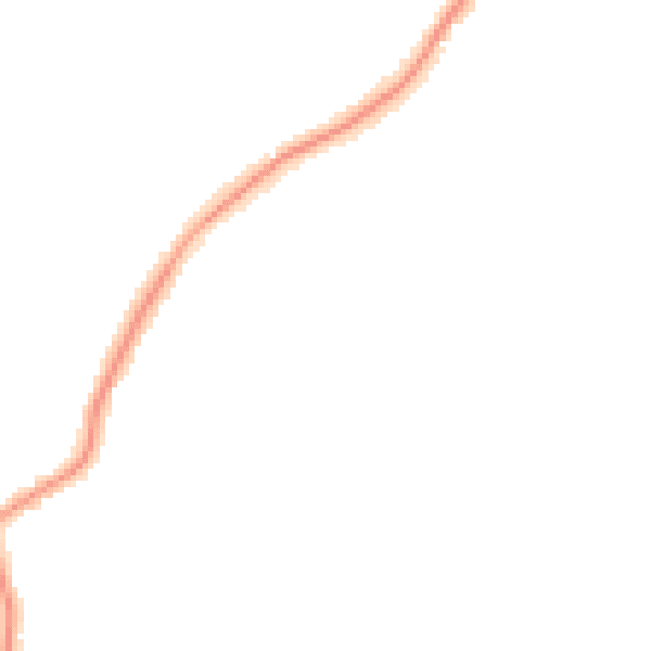 Night-time road noise heatmap for BS16 6RX