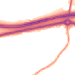 Night-time road noise heatmap for BS16 6SJ