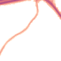 Night-time road noise heatmap for BS16 6TE