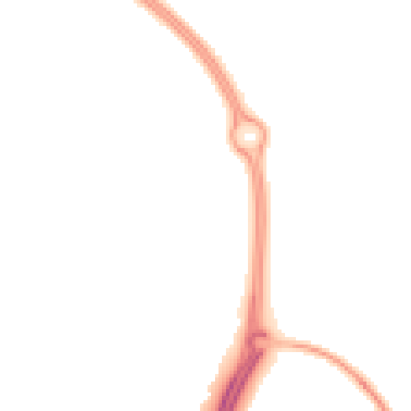 Night-time road noise heatmap for BS16 7ET