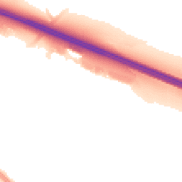 Night-time road noise heatmap for BS16 7HY