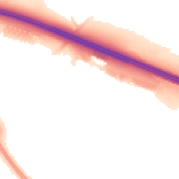 Night-time road noise heatmap for BS16 7JU