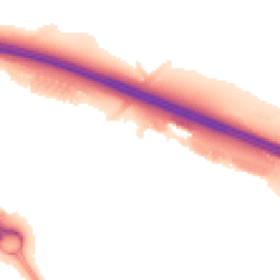 Night-time road noise heatmap for BS16 7LA