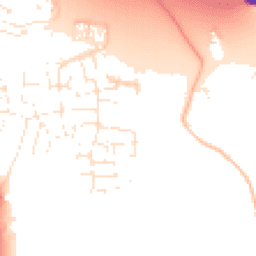 Daytime road noise heatmap for BS16 7NR