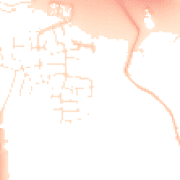 Daytime road noise heatmap for BS16 7NS