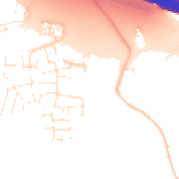 Daytime road noise heatmap for BS16 7QB
