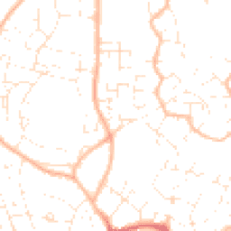 Daytime road noise heatmap for BS16 9AU