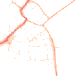 Daytime road noise heatmap for BS16 9BF