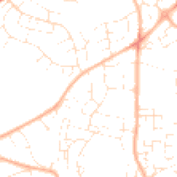 Daytime road noise heatmap for BS16 9BH