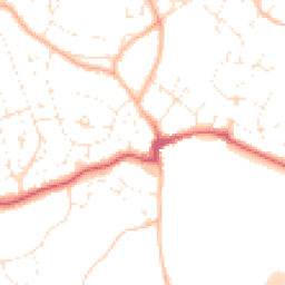 Daytime road noise heatmap for BS16 9BR