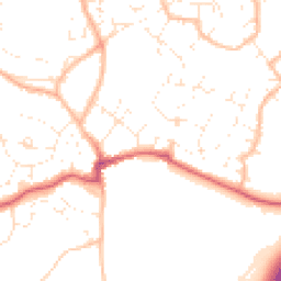 Daytime road noise heatmap for BS16 9ES