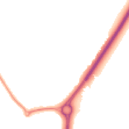 Night-time road noise heatmap for BS16 9LZ