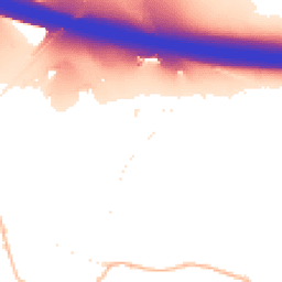 Daytime road noise heatmap for BS16 9NR