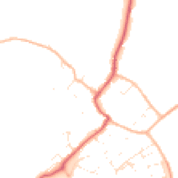 Daytime road noise heatmap for BS16 9PN