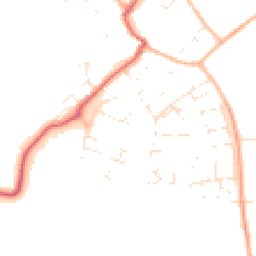Daytime road noise heatmap for BS16 9QQ