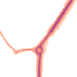 Night-time road noise heatmap for BS16 9QZ