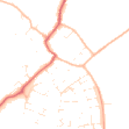 Daytime road noise heatmap for BS16 9RH