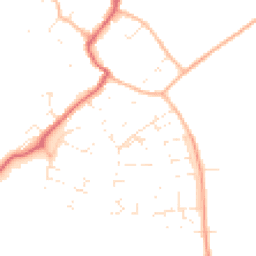 Daytime road noise heatmap for BS16 9RN