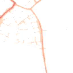 Daytime road noise heatmap for BS16 9SE