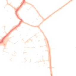 Daytime road noise heatmap for BS16 9TD