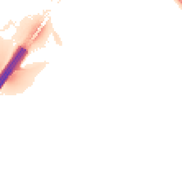 Night-time road noise heatmap for BS20 0DE
